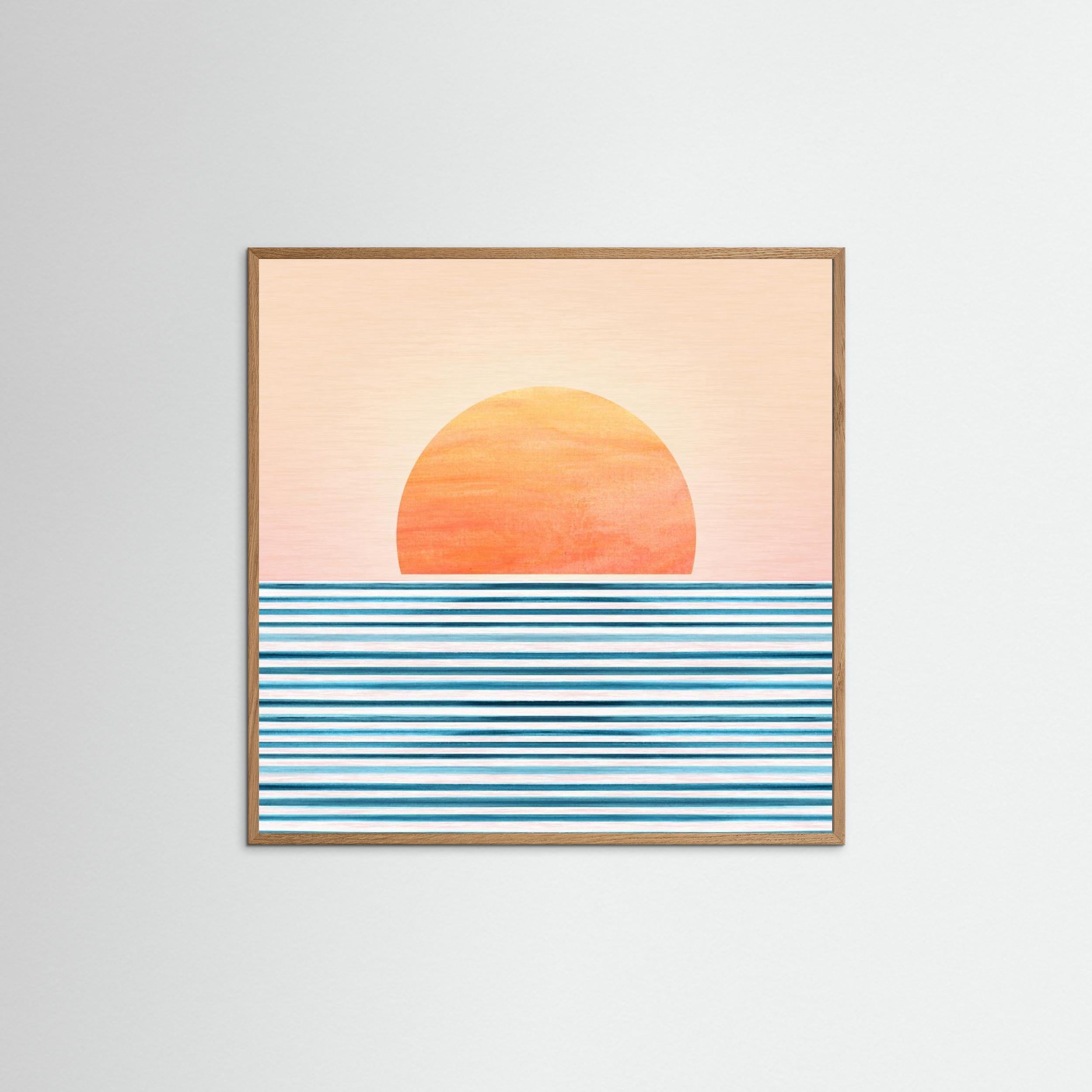 Minimalist Sunset 1 by Kristian Gallagher