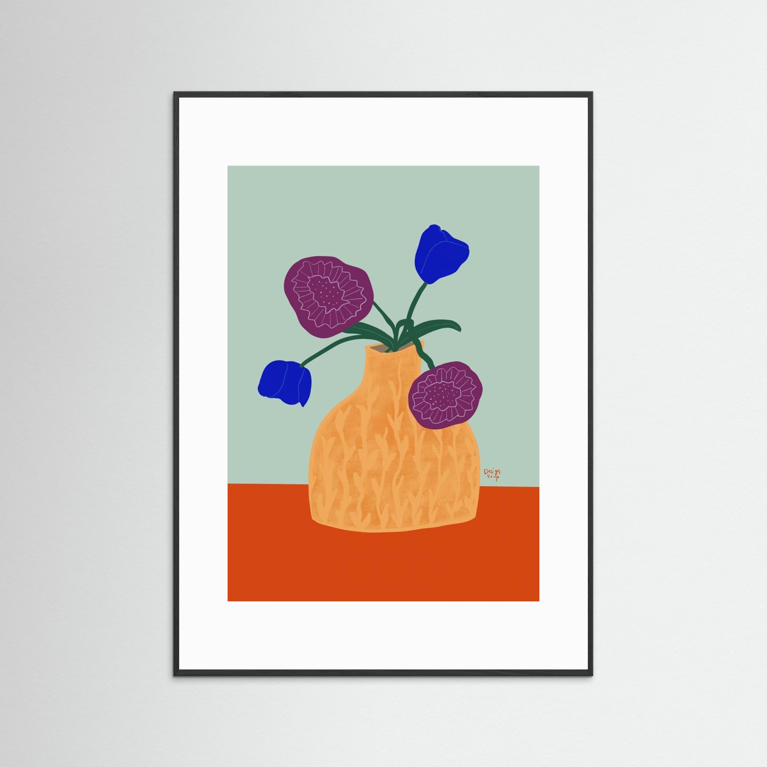 Potted Florals by Alix Campbell