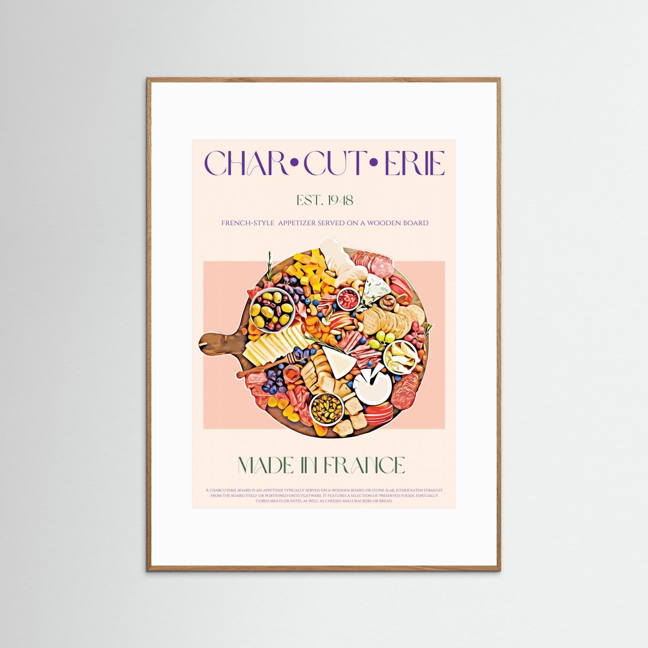 23ratiocharcuterieprint by Nazma Khokhar