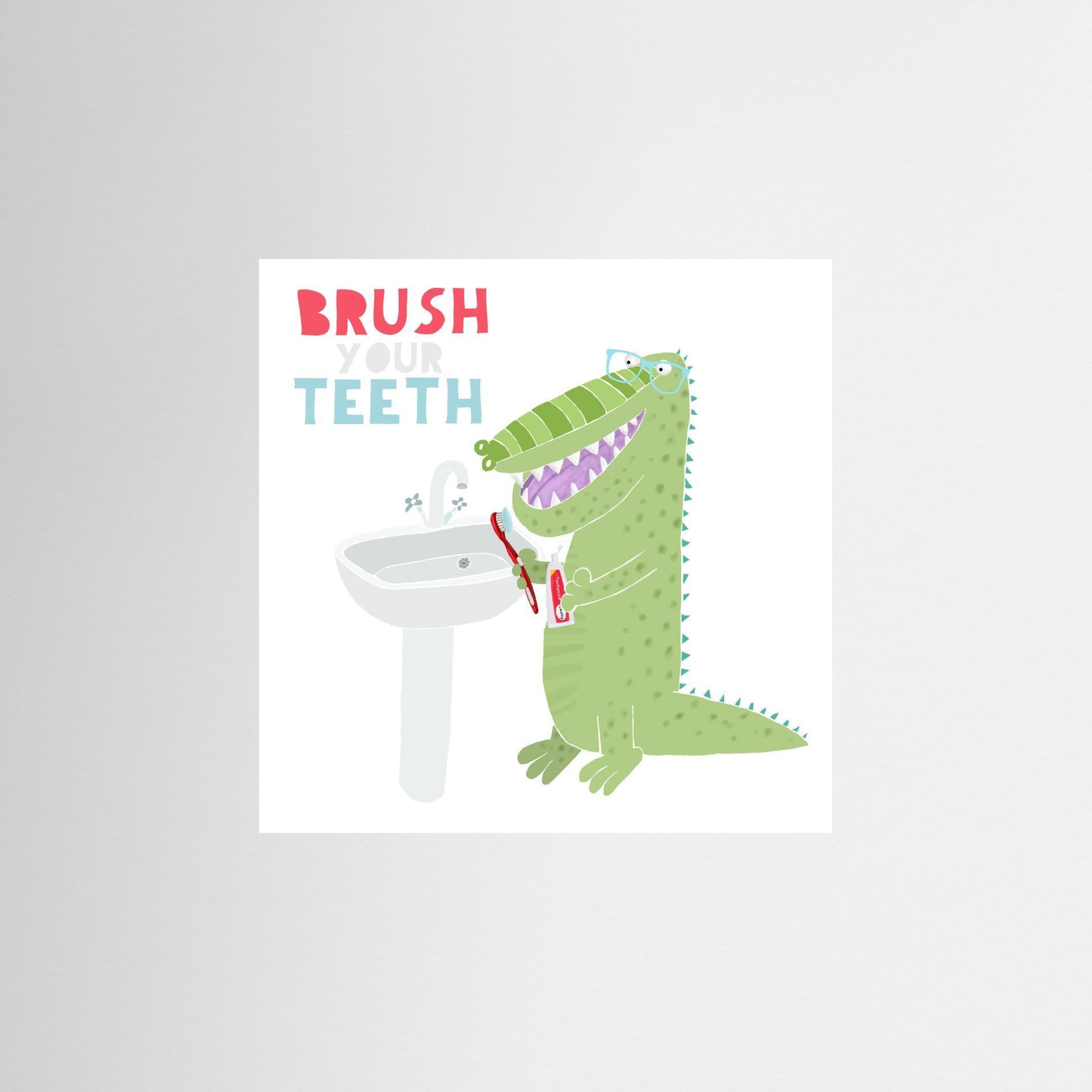 Brush Your Teeth with Funny Crocodile by Carla Daly