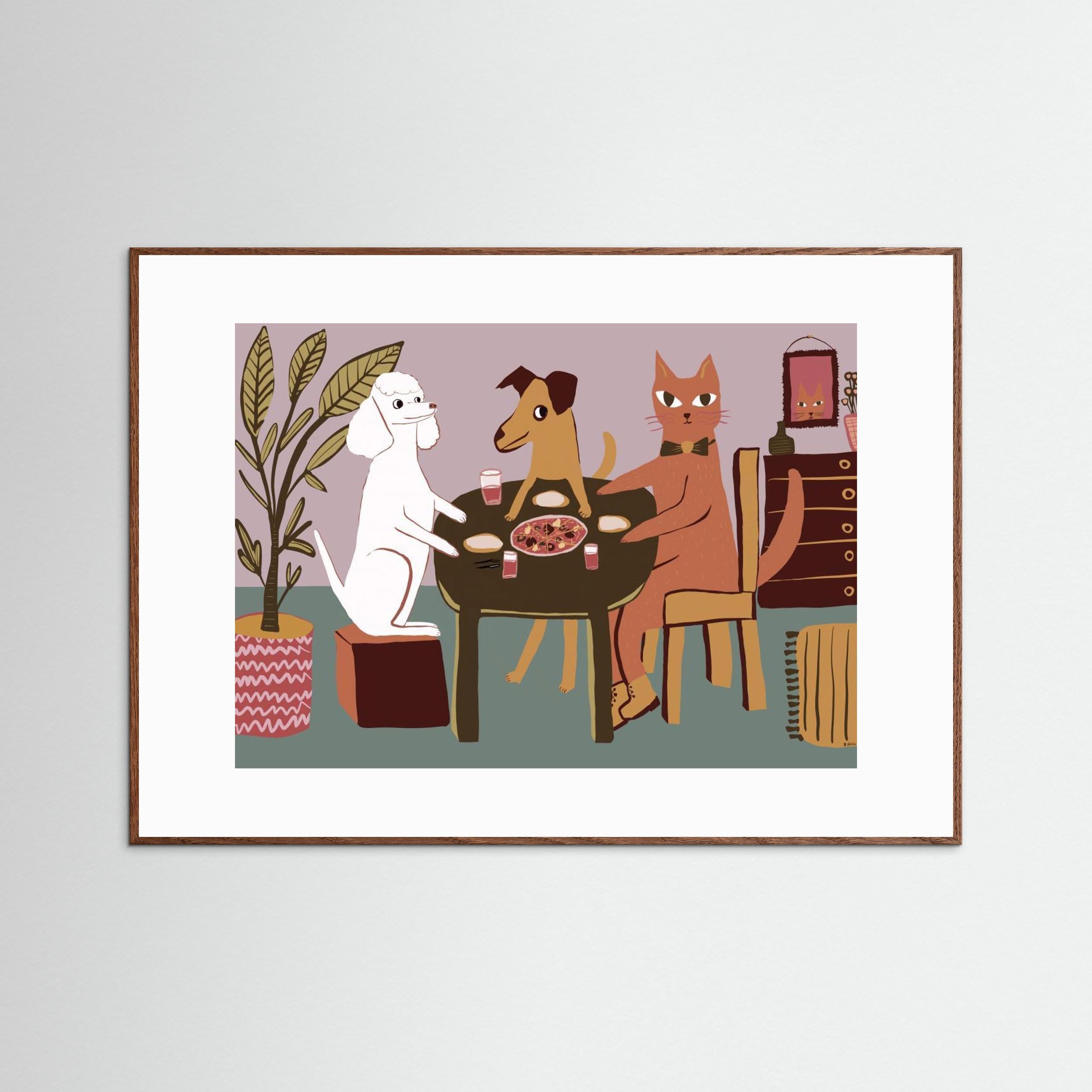 Pizza time by Sharyn Bursic