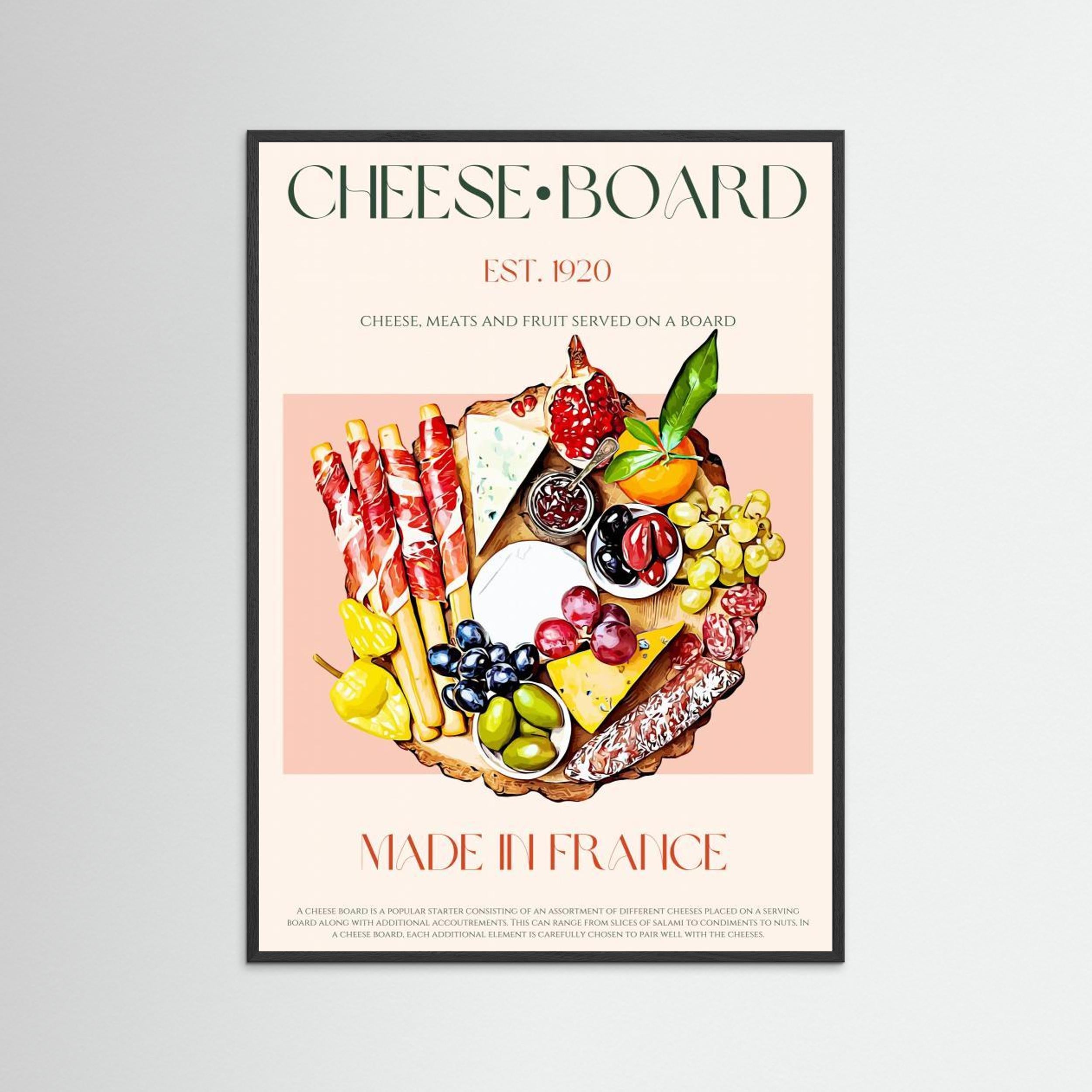 23ratiocheeseboardprint by Nazma Khokhar