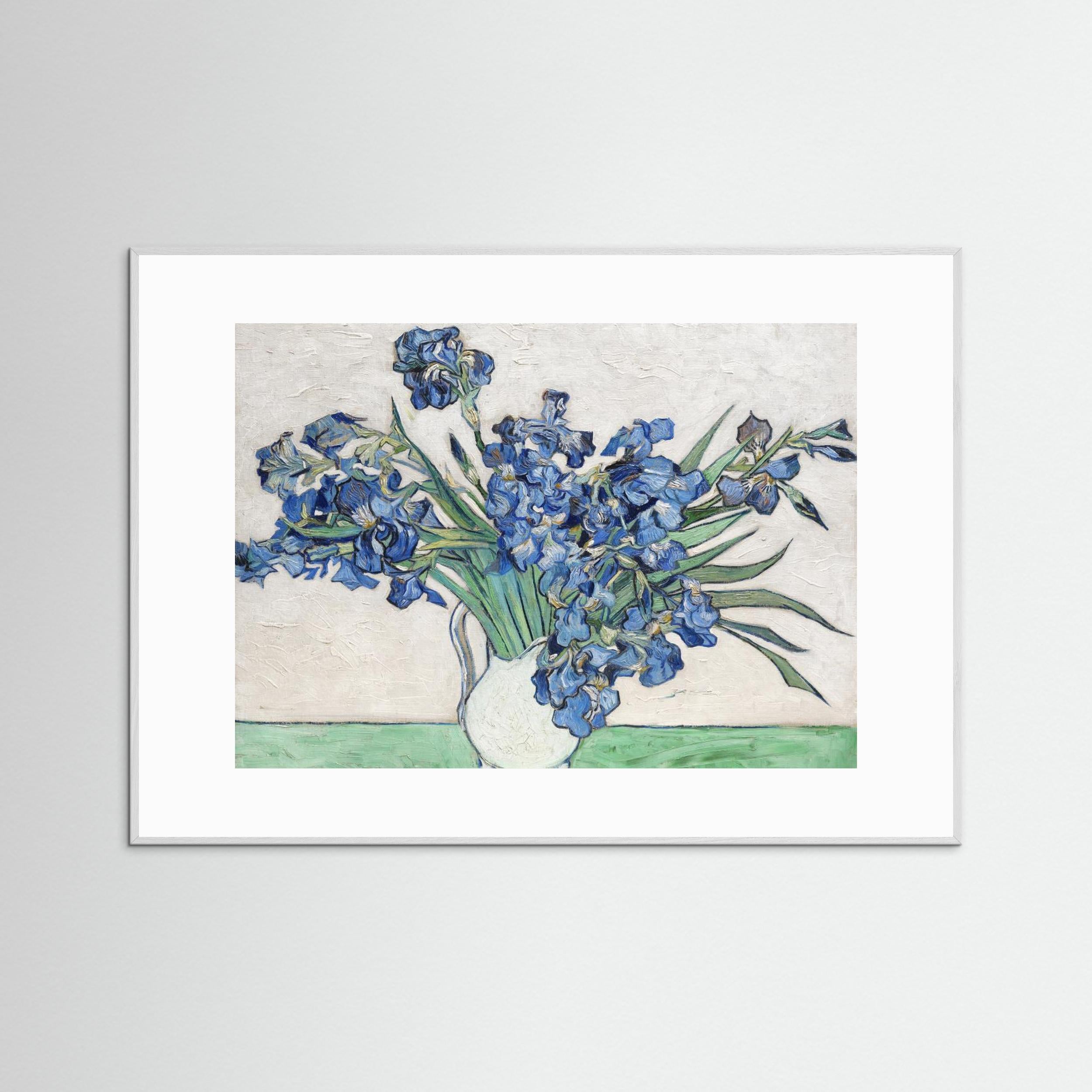 Vincent Van Gogh's Irises (1890). by Pictufy