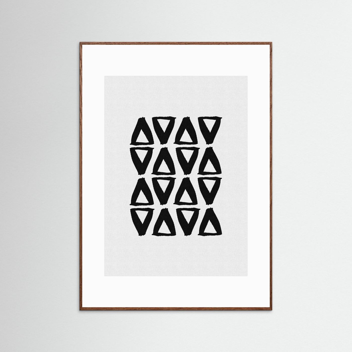 Black and White Abstract II by Orara Studio