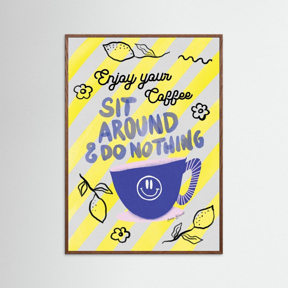 Enjoy Coffee by Baroo Bloom