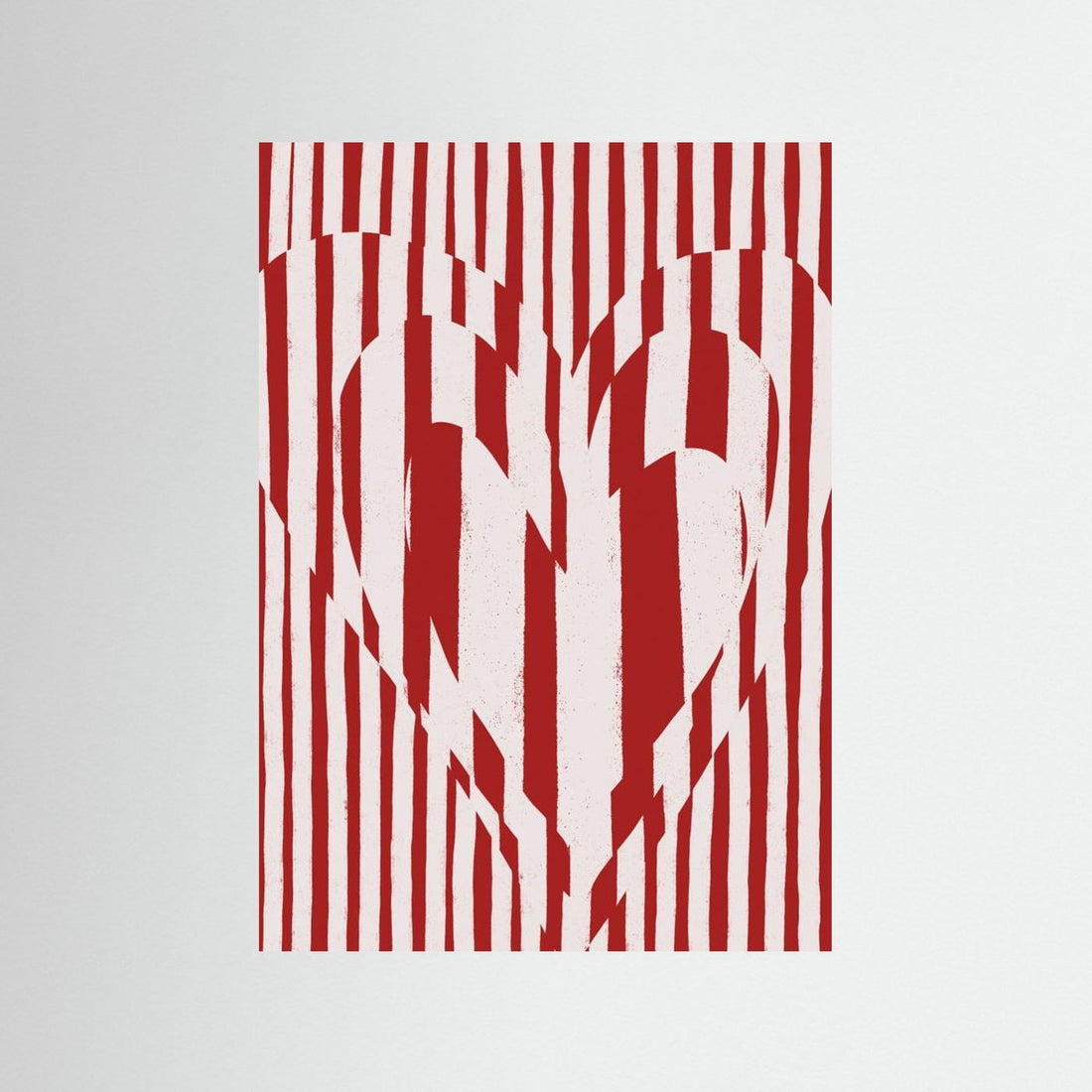 Heart in Stripes by Treechild