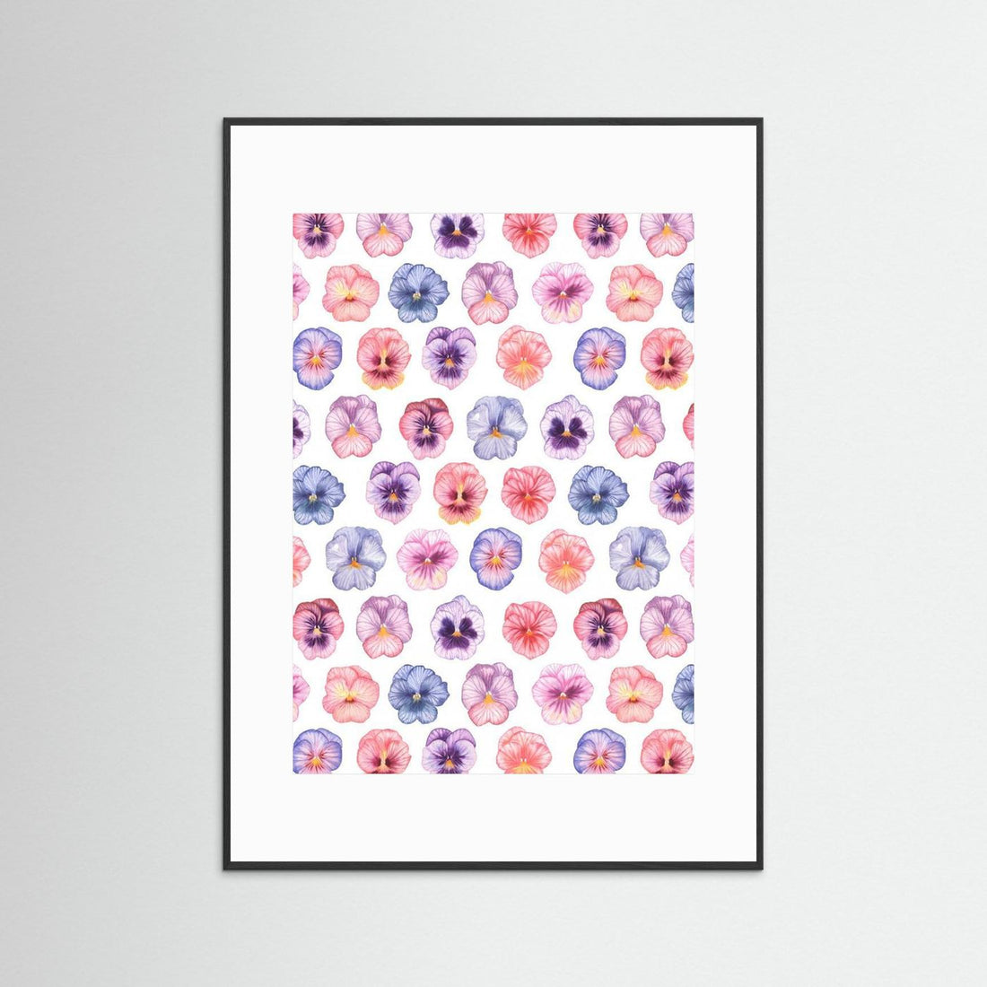 Pansy pattern by Linda Sitniece