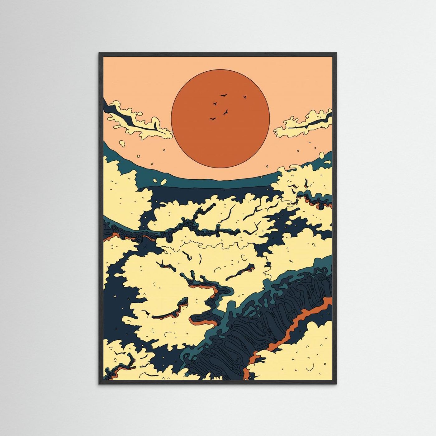 Japanese Sunset by Nicholas