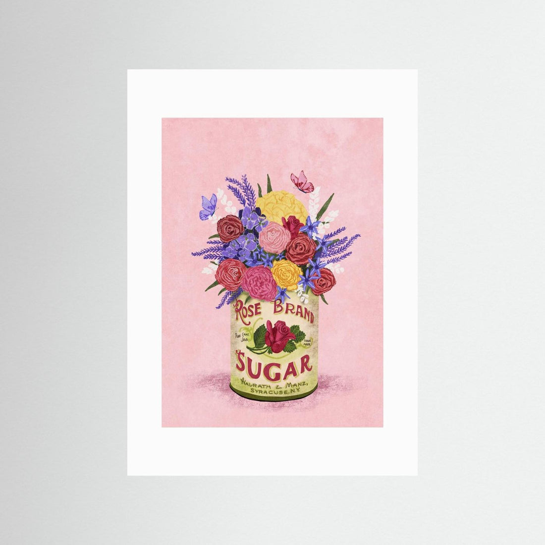 Flowers In a vintage Can by Raissa Oltmanns