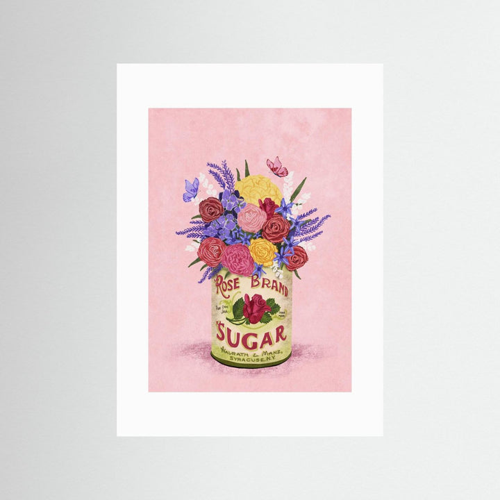 Flowers In a vintage Can by Raissa Oltmanns