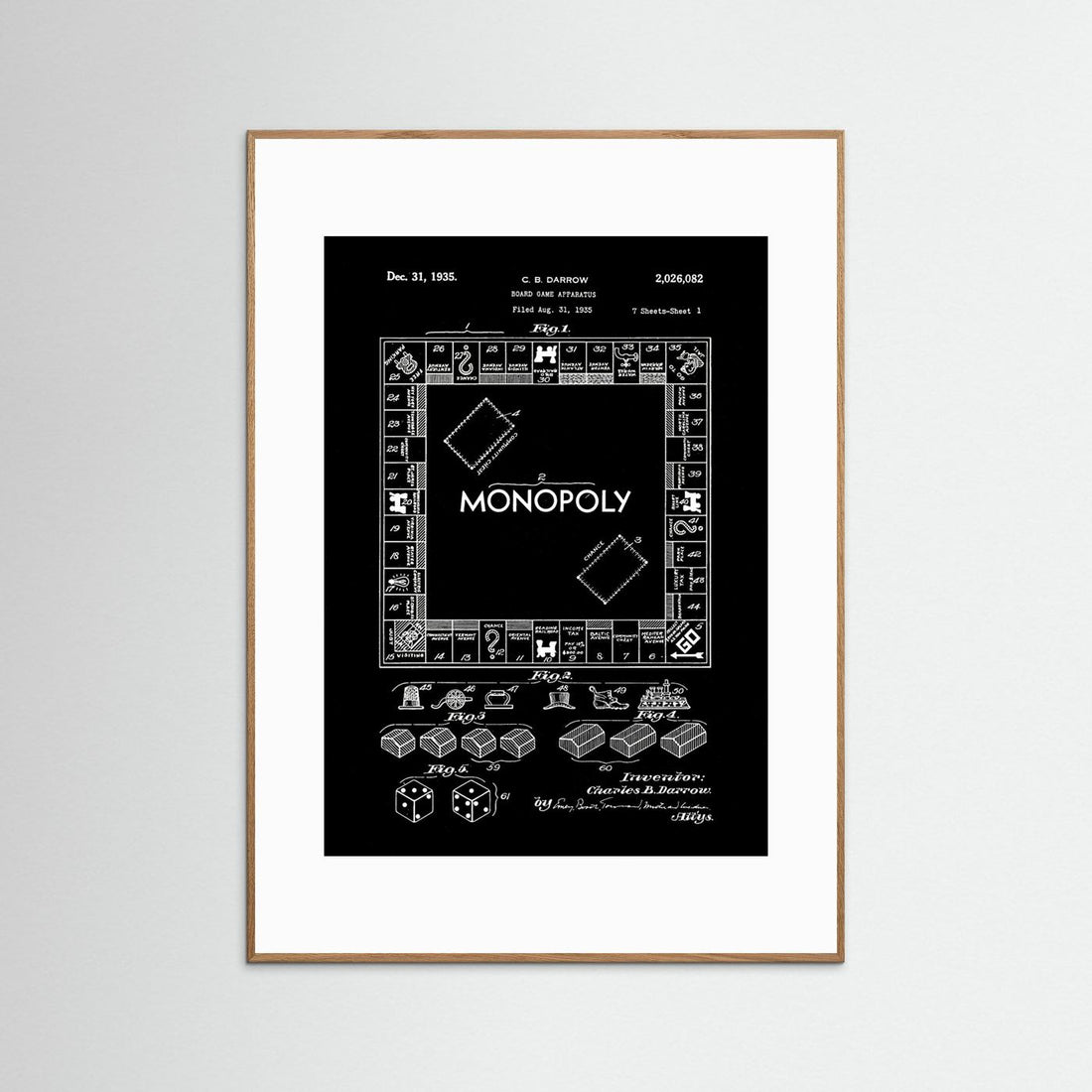 Board Game Patent 1935 by Andreas Magnusson