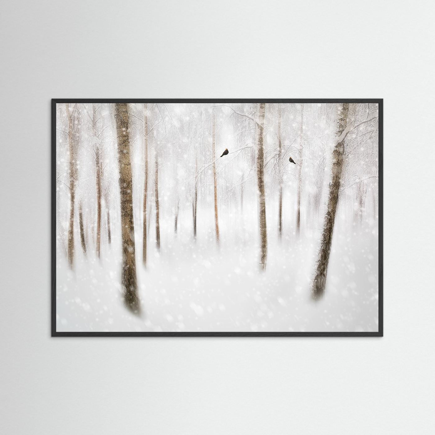 Winter Birches by Gustav Davidsson