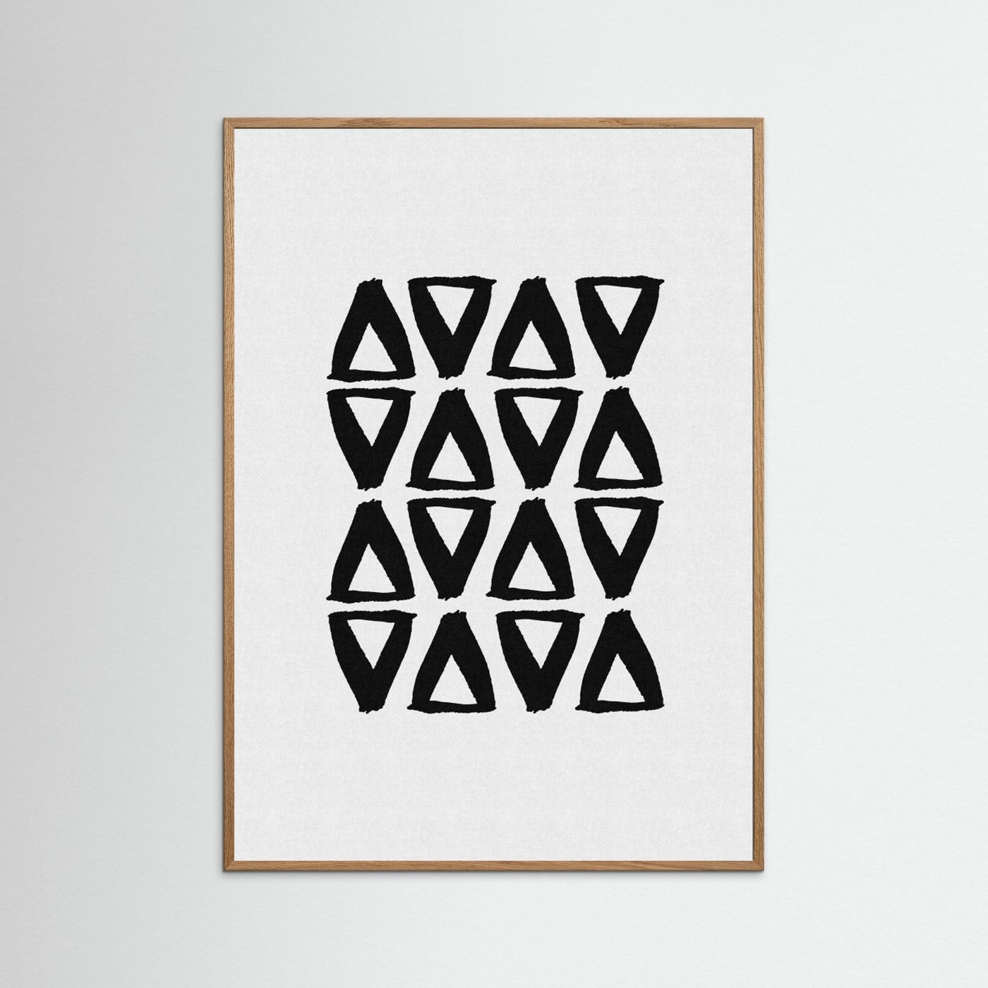 Black and White Abstract II by Orara Studio