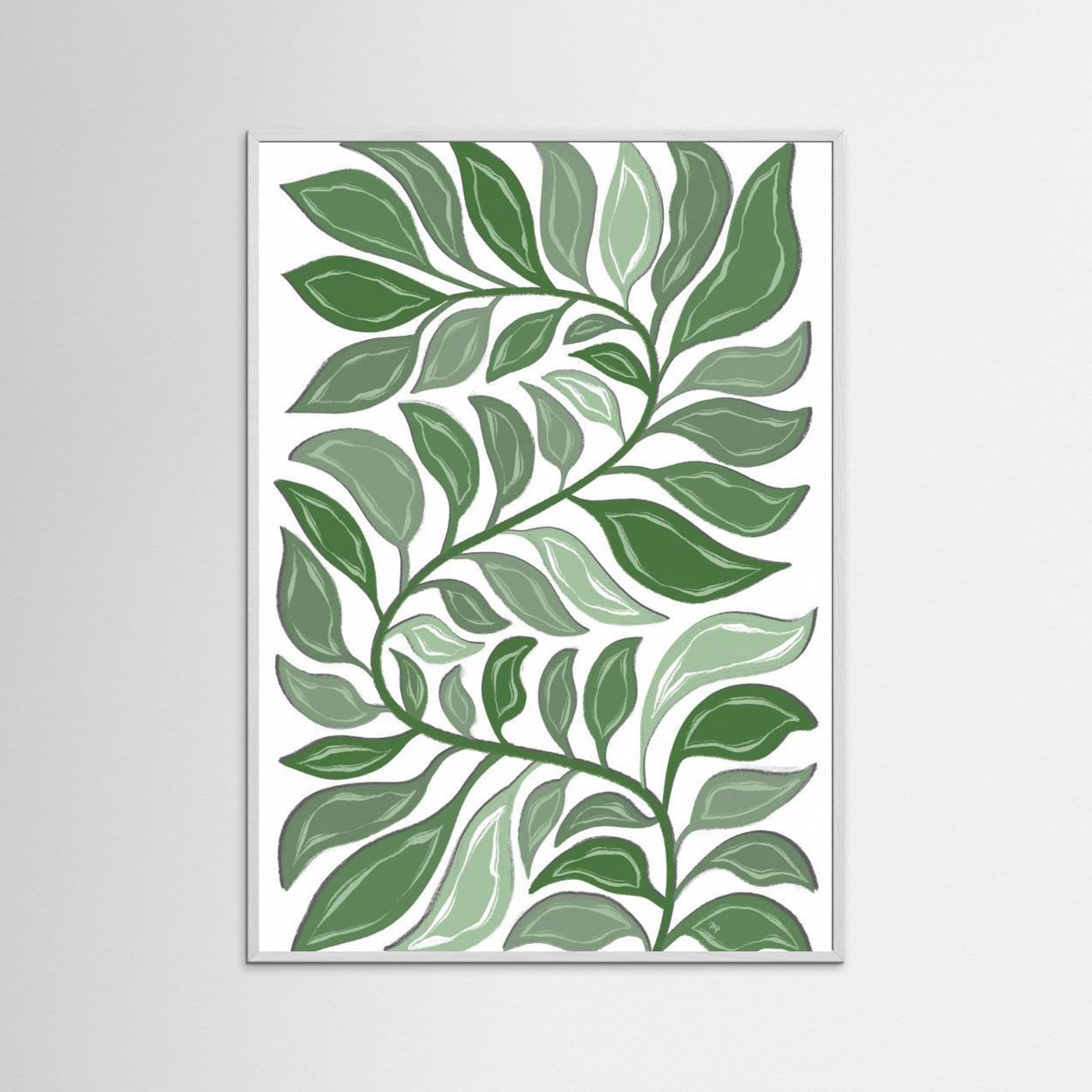 Green Plant by Martina