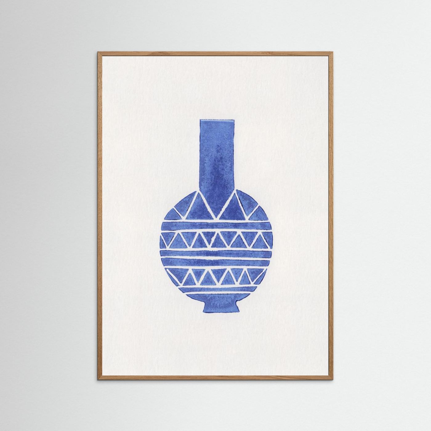 Linocut Vase #8 by Alisa Galitsyna