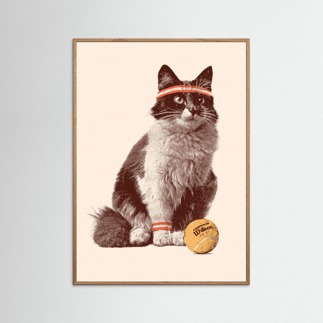 Chat Tennis by Florent Bodart