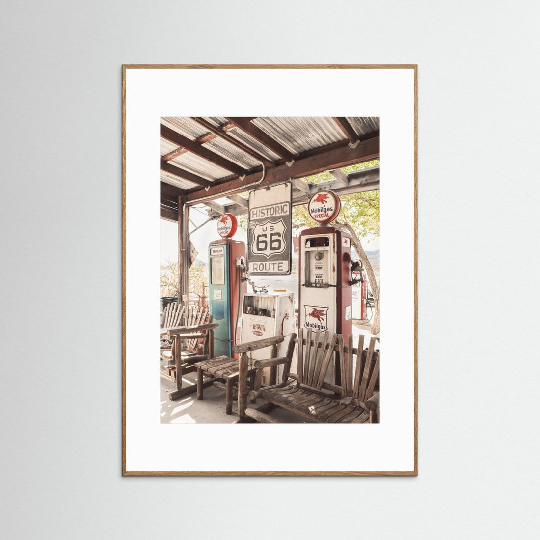 Route 66 Gas Station by Henrike Schenk