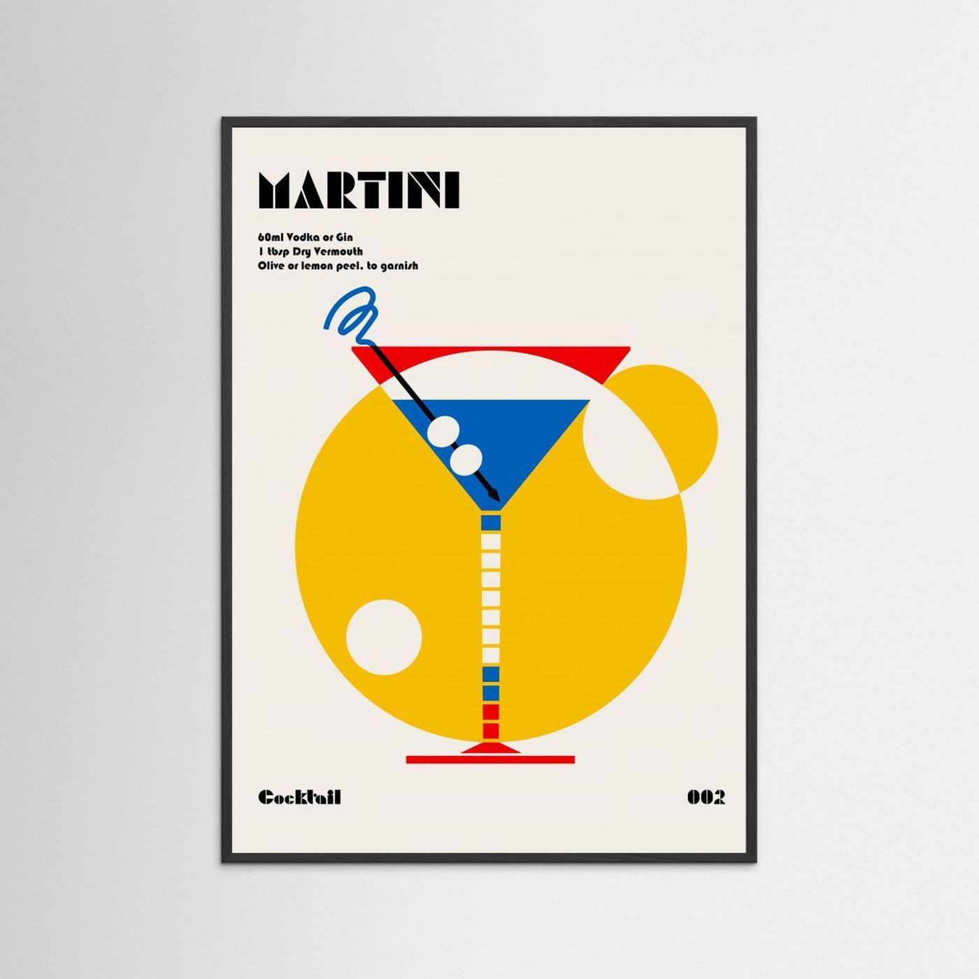 Martini Bauhaus Cocktail by Retrodrome