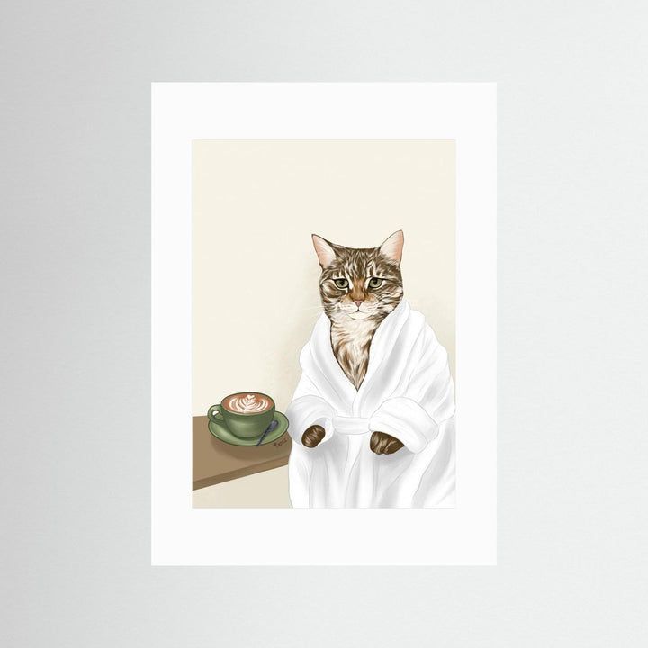 Coffee Cat by Tara Royle