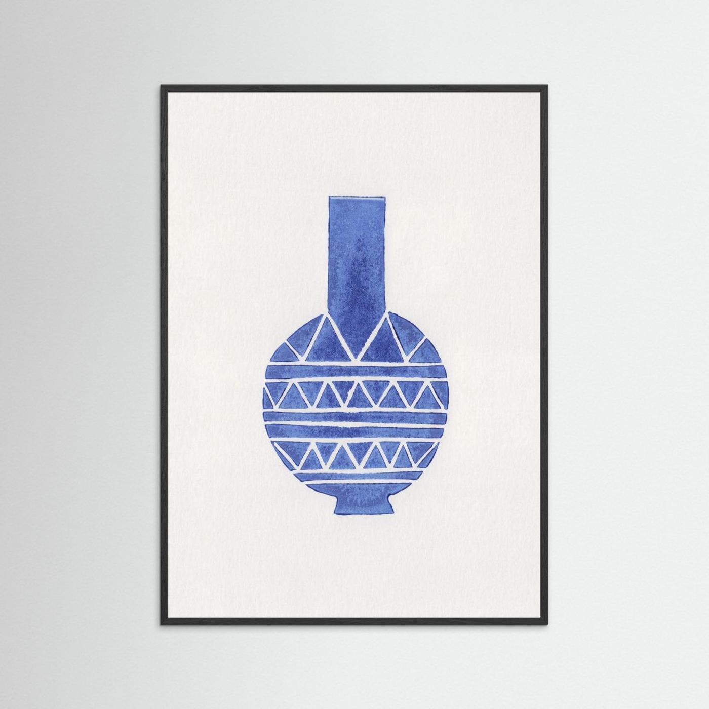 Linocut Vase #8 by Alisa Galitsyna