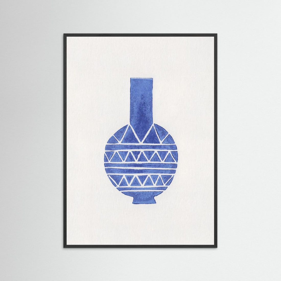 Linocut Vase #8 by Alisa Galitsyna