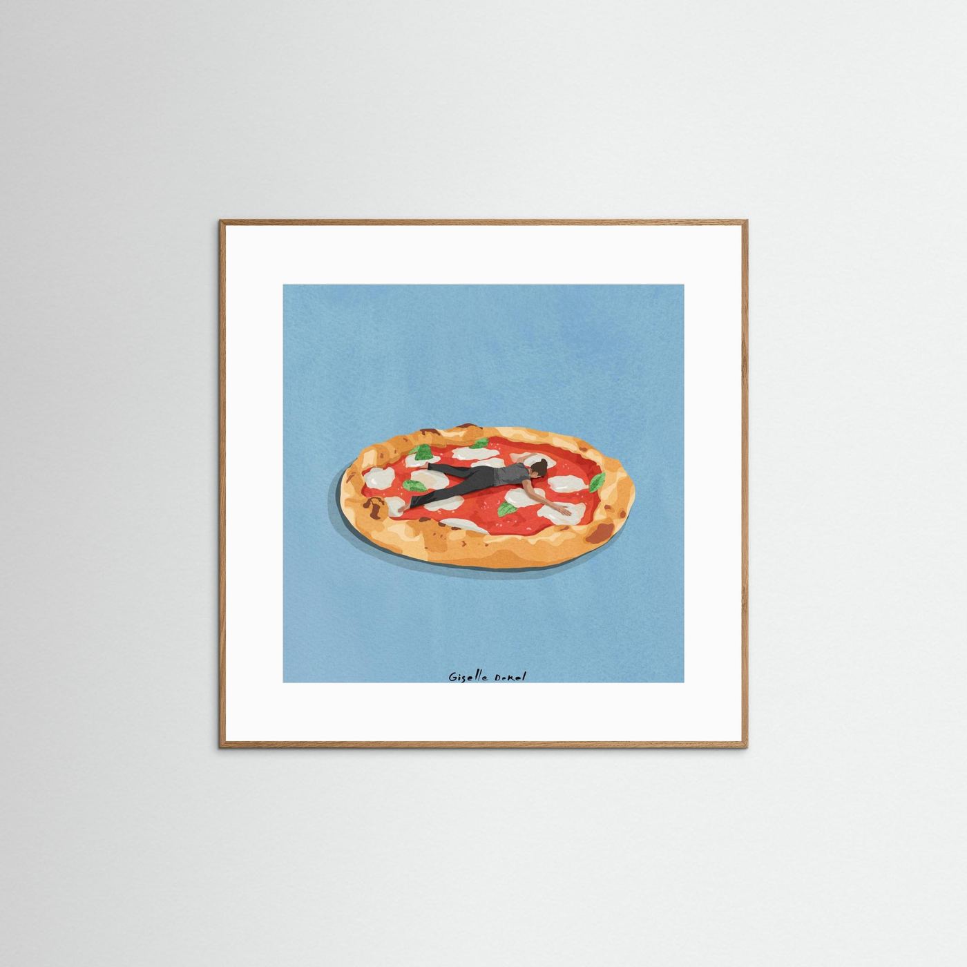 Pizza Girl by Giselle Dekel