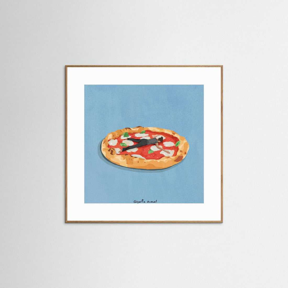 Pizza Girl by Giselle Dekel