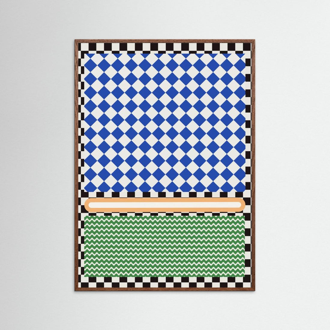 Checkered rothko inspirration by Little Dean