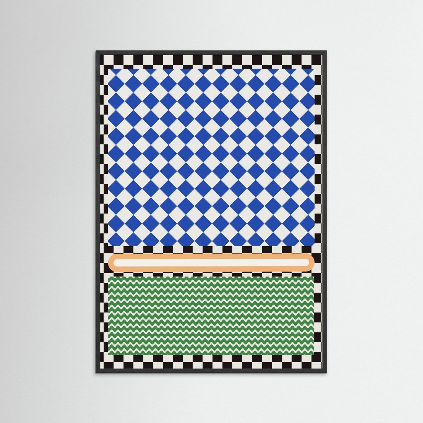 Checkered rothko inspirration by Little Dean