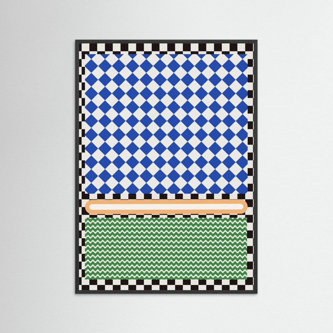 Checkered rothko inspirration by Little Dean