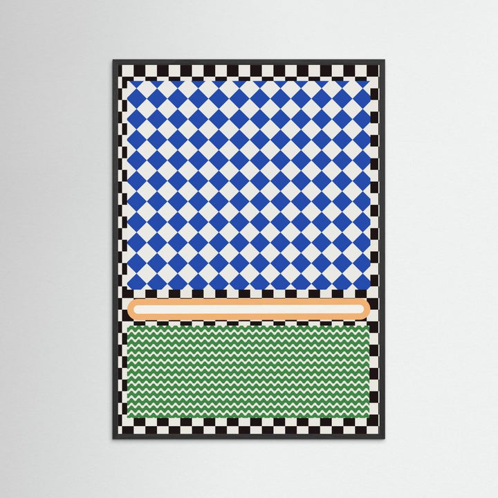 Checkered rothko inspirration by Little Dean