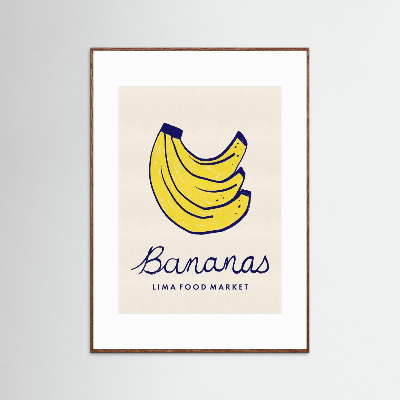 Bananas Lima Food Market Peru by Dirkie Nell
