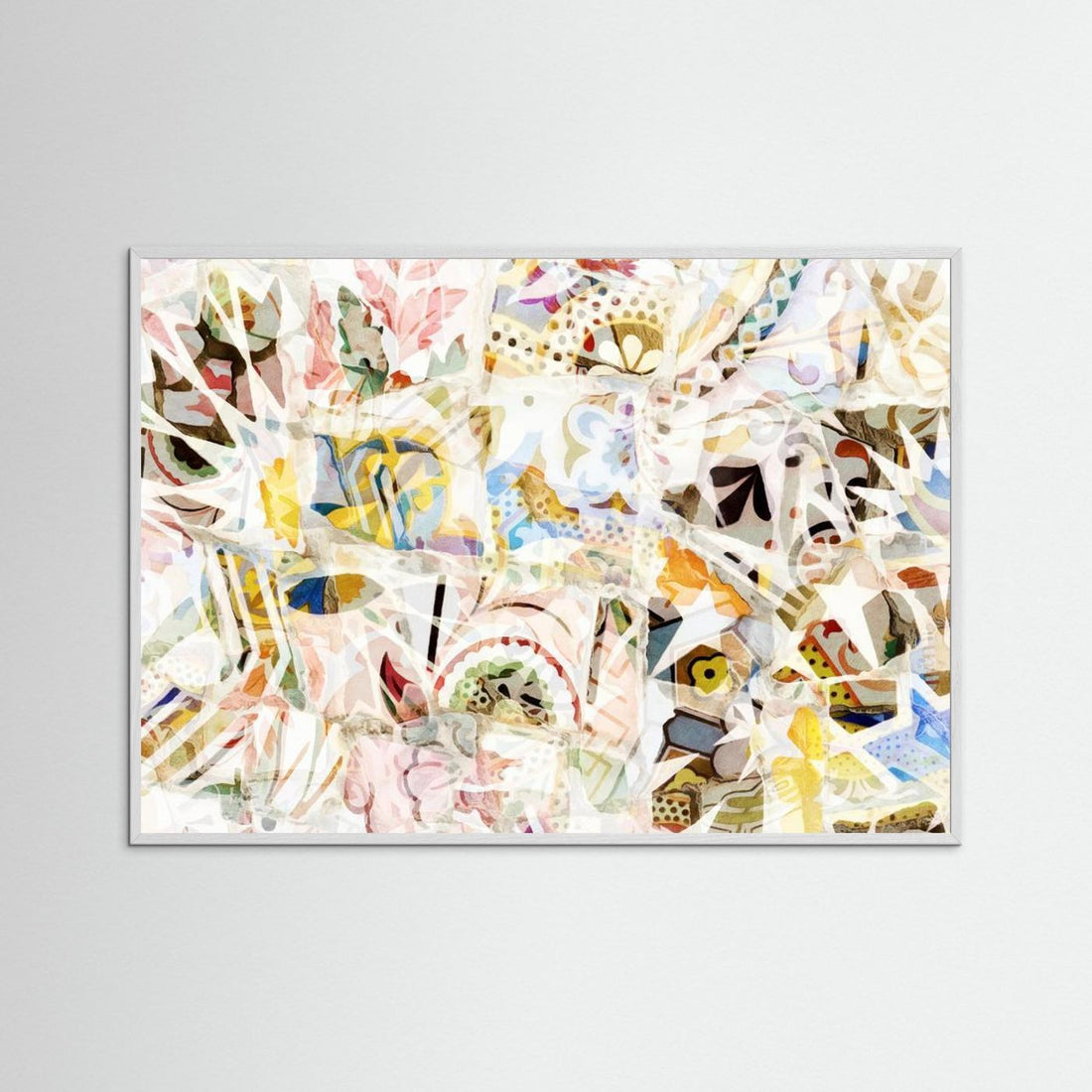 Mosaic of Barcelona 19 by Amini54
