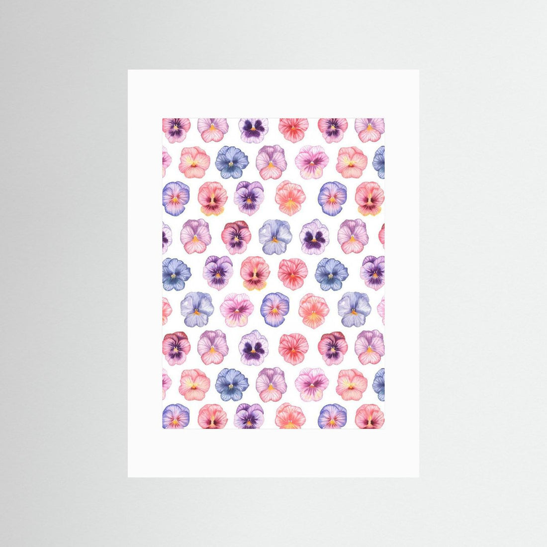 Pansy pattern by Linda Sitniece