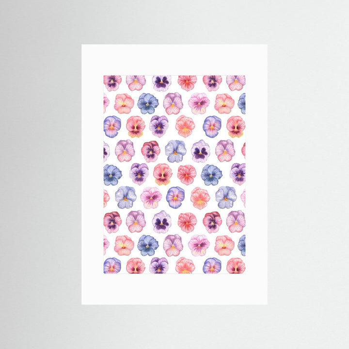 Pansy pattern by Linda Sitniece