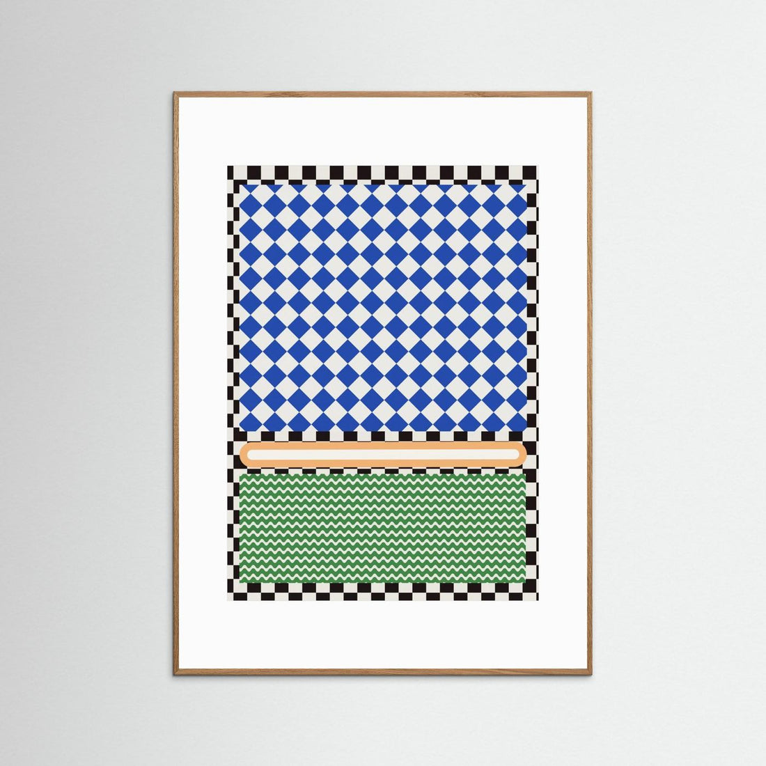 Checkered rothko inspirration by Little Dean