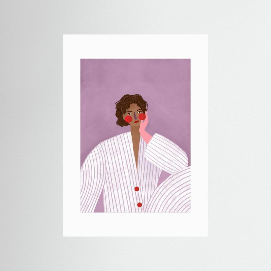 The Woman With the Pink Glove by Bea Müller