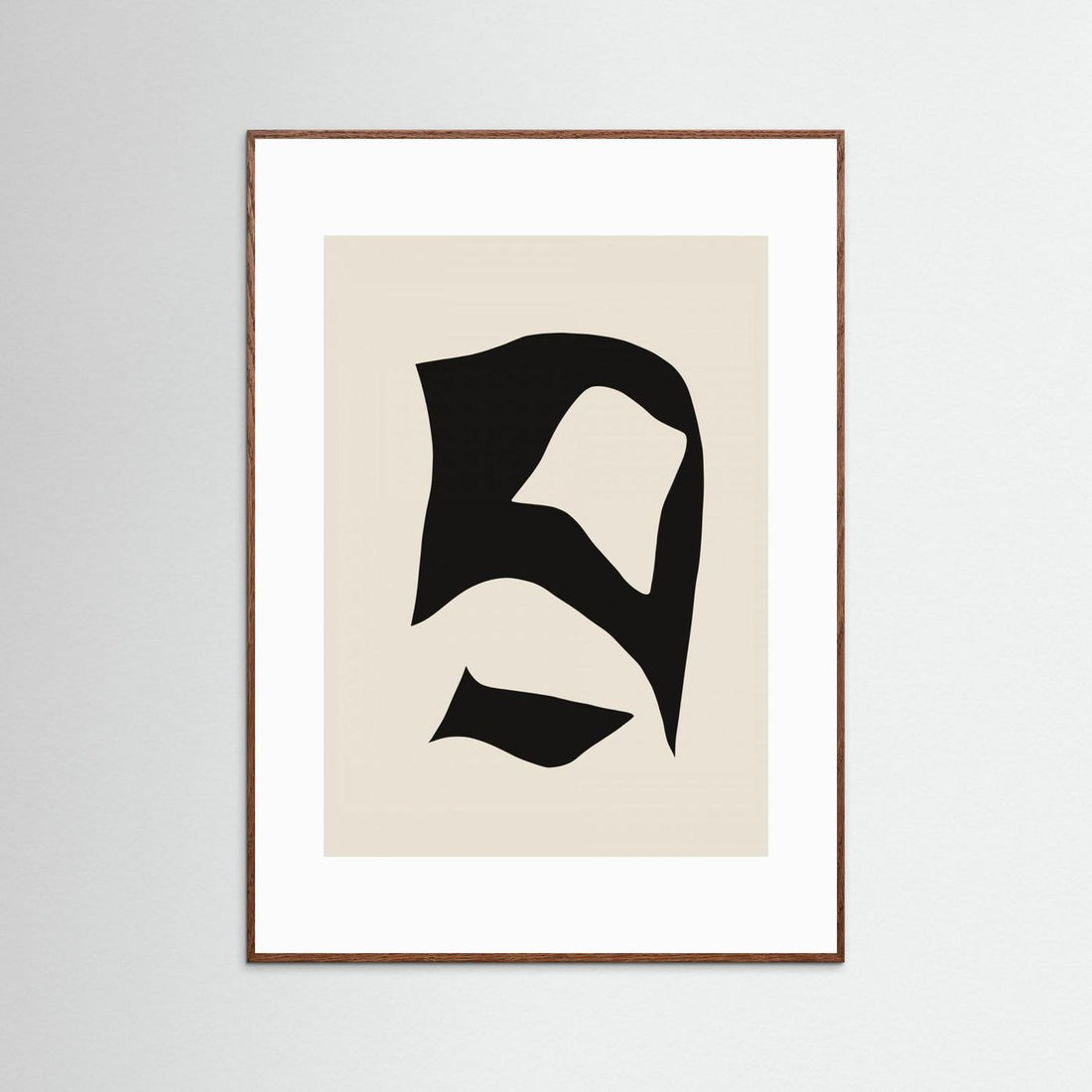 Distorted Black Cut Out by Little Dean