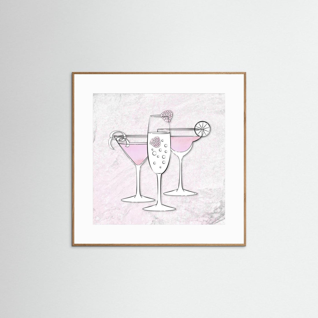 Pink Drinks by Martina