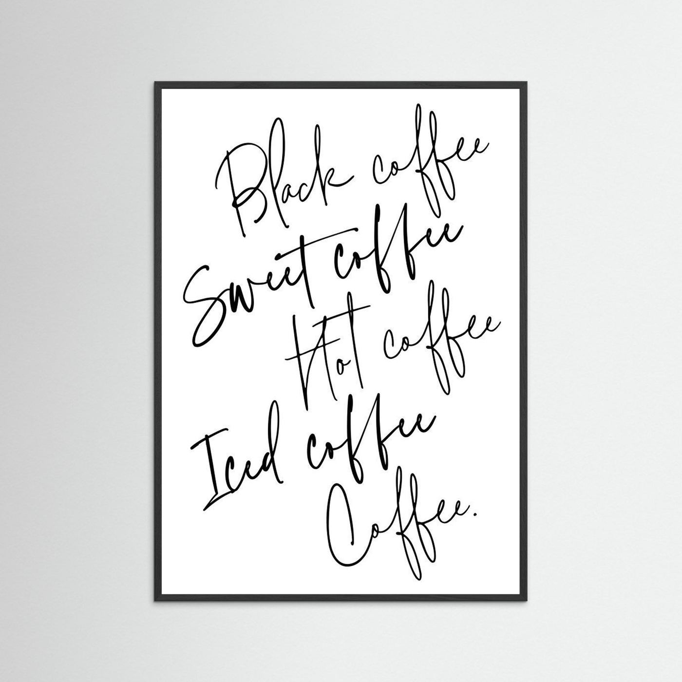 Just coffee by Rosana Laiz Blursbyai