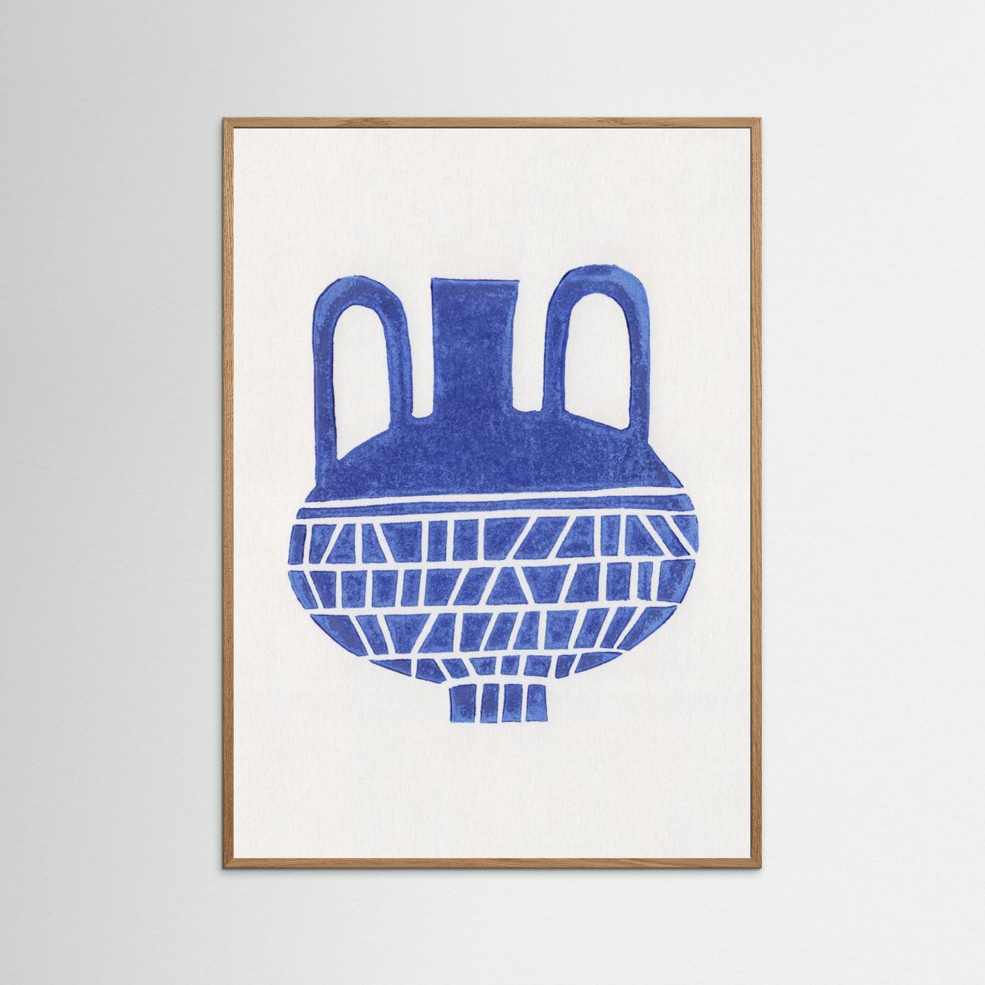 Linocut Vase #6 by Alisa Galitsyna
