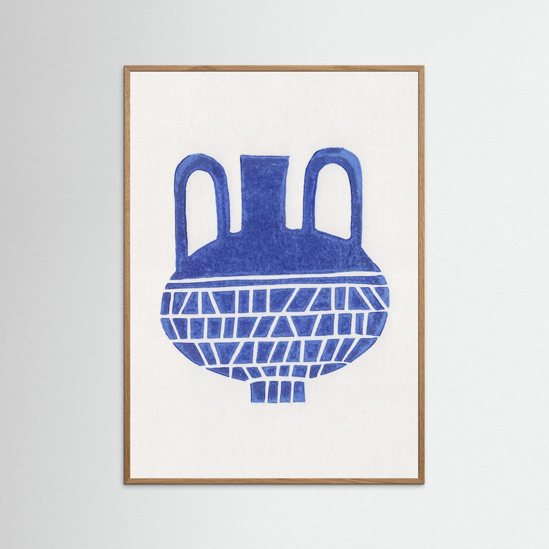 Linocut Vase #6 by Alisa Galitsyna