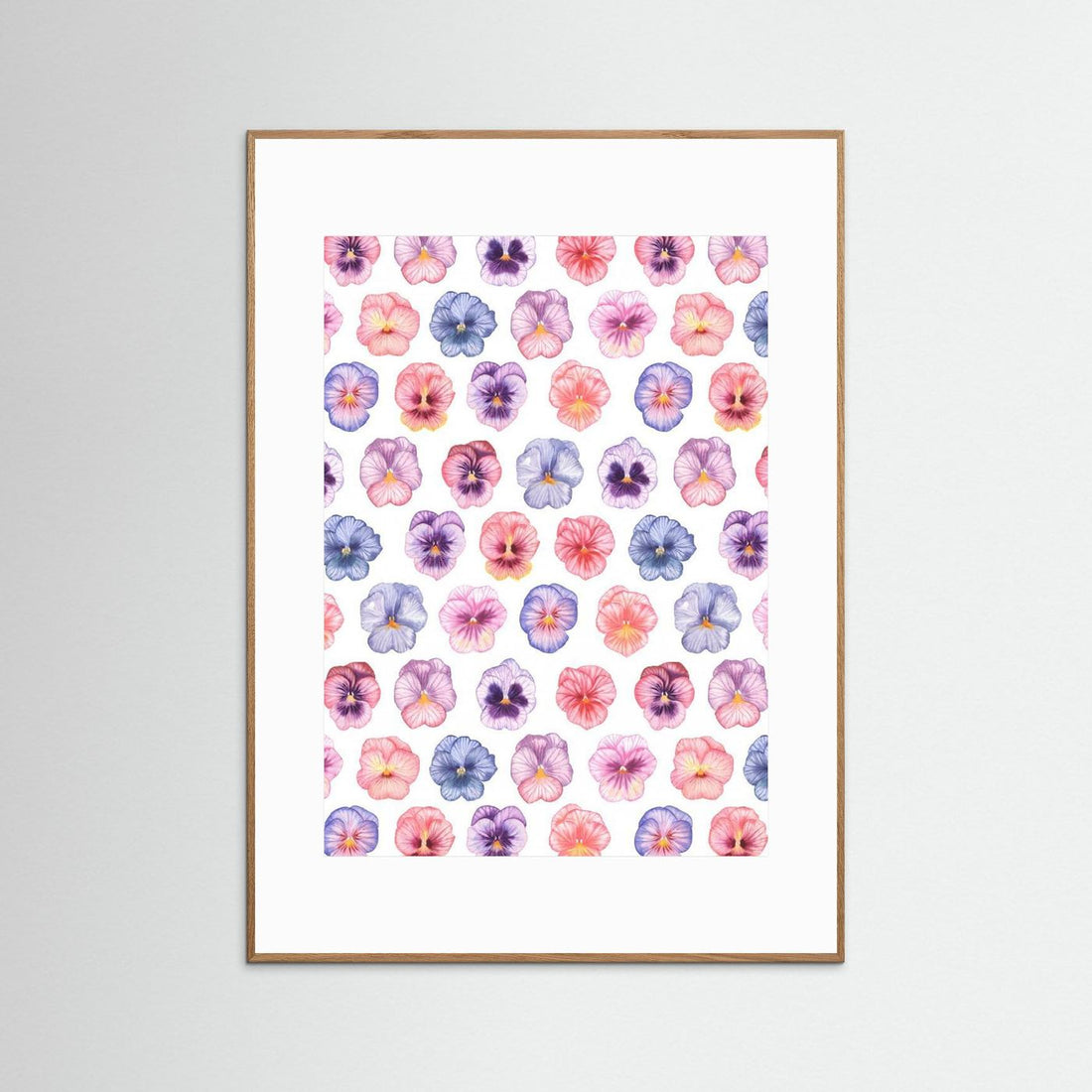 Pansy pattern by Linda Sitniece
