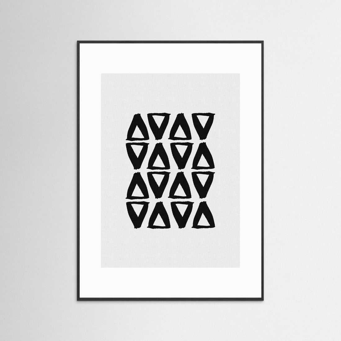 Black and White Abstract II by Orara Studio
