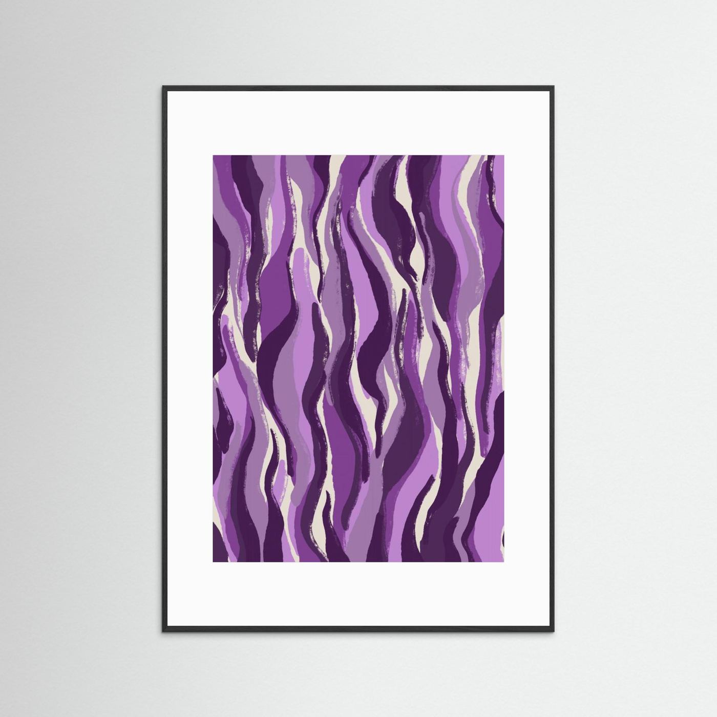 Purple Flame Waves by Treechild