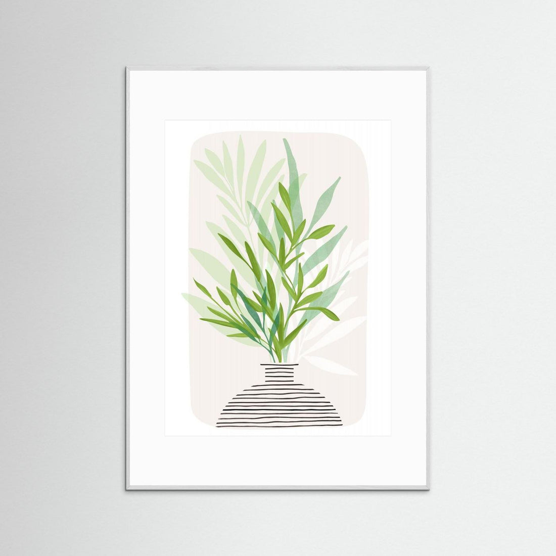 Painted Olive Branch Still Life by Kristian Gallagher