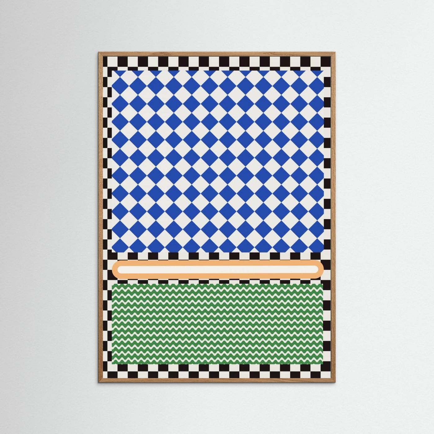 Checkered rothko inspirration by Little Dean