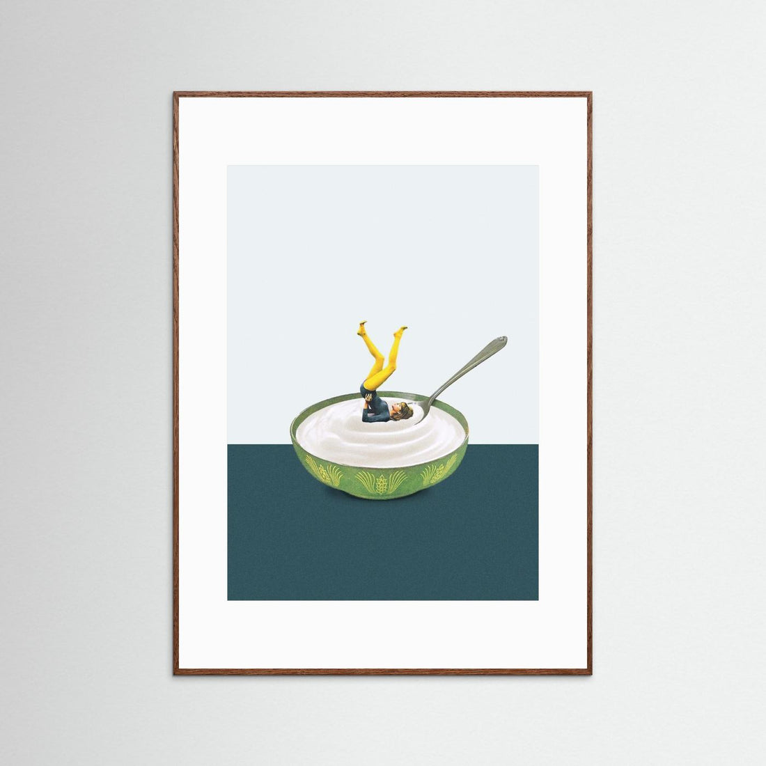 Yoga in my yogurt by Maarten Léon