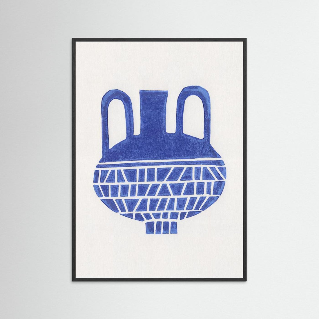 Linocut Vase #6 by Alisa Galitsyna