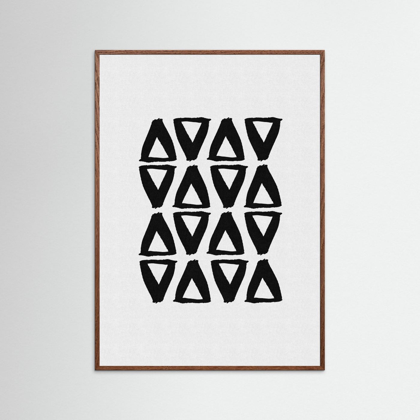 Black and White Abstract II by Orara Studio
